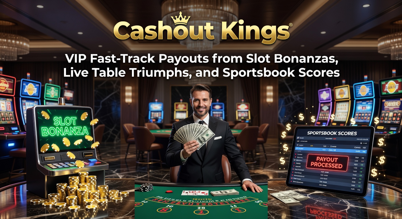 Vibrant casino floor with glowing slot machines, bustling live dealer tables, and digital sportsbook screens displaying live odds, capturing the thrill of high-stakes wins ready for swift cashouts