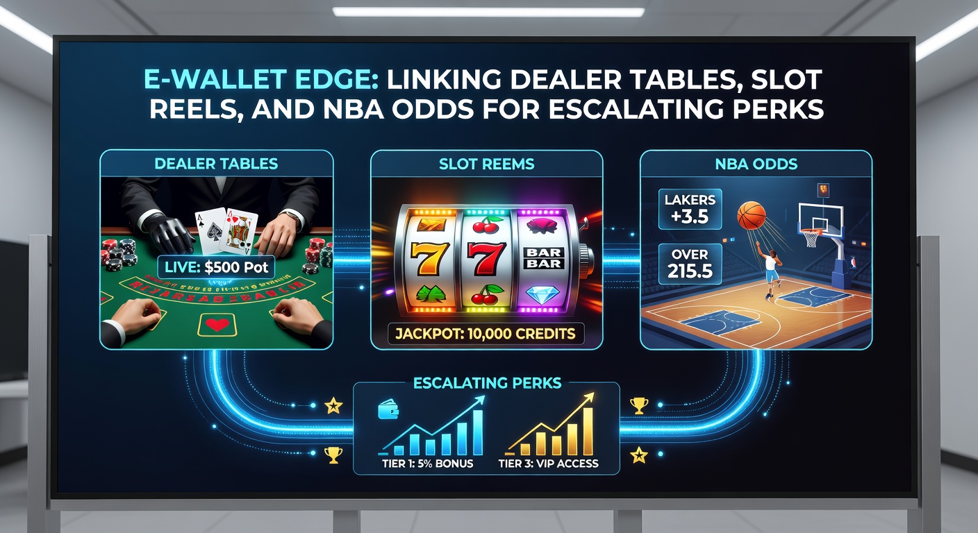Chart showing e-wallet transaction growth linking casino and sports betting with VIP perk escalations