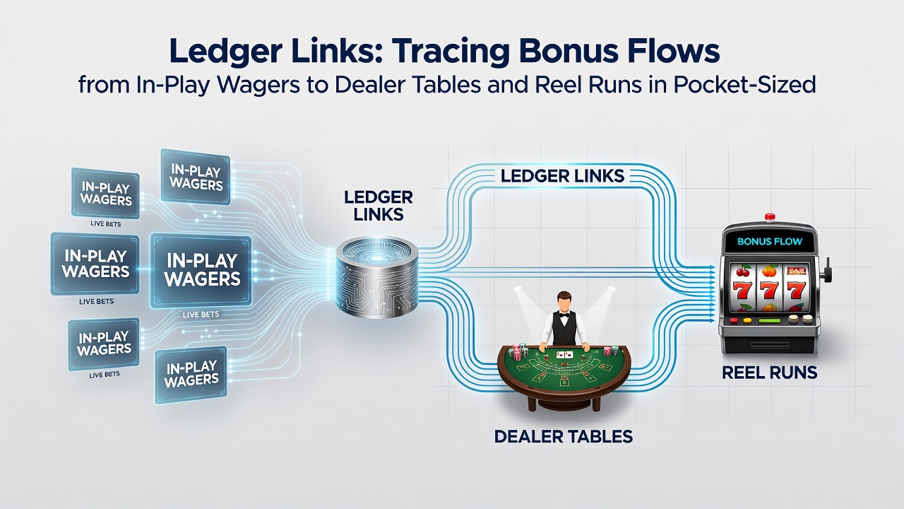 Detailed view of digital ledger entries linking sports wagers to live casino bonuses and slot reel progress in a mobile reward system